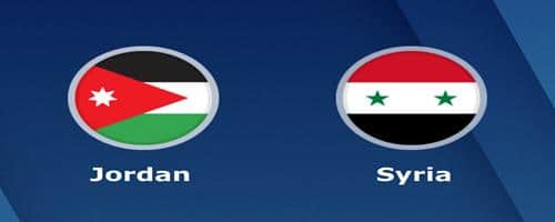مباراة الأردن وسوريا يلا شوت