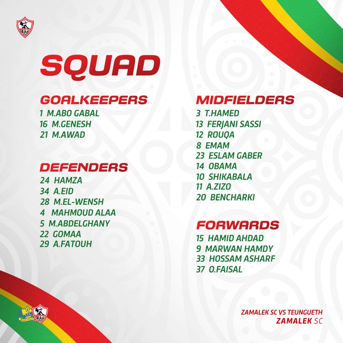 باتيشكو يعلن قائمة الزمالك