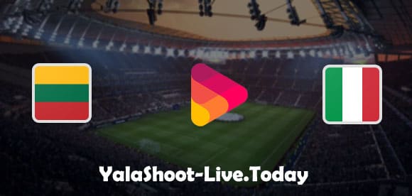 مباراة إيطاليا وليتوانيا