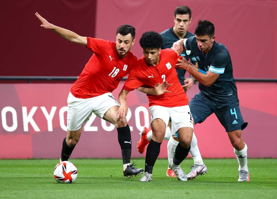 المنتخب الأولمبي يتلقى الهزيمة من الأرجنتين في أولمبياد طوكيو 2020