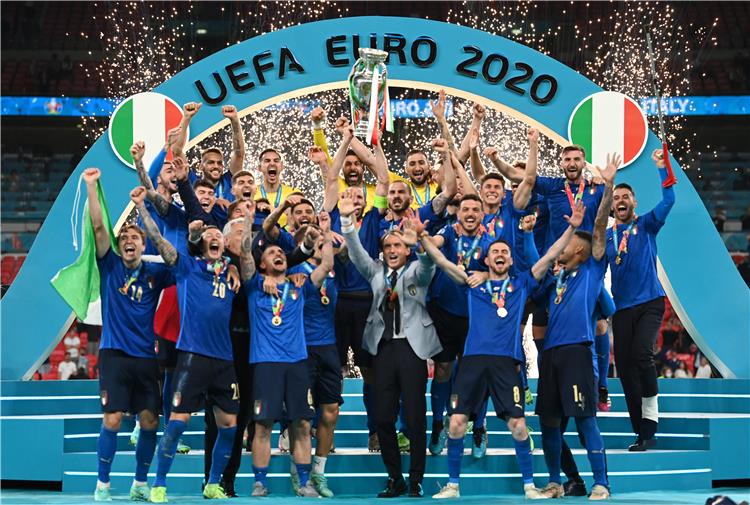 أرقام قياسية مميزة في تتويج إيطاليا بلقب يورو 2020