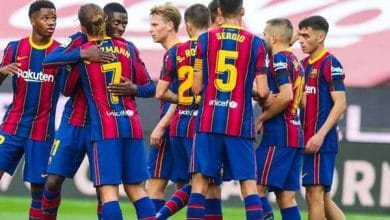 مباراة أتلتيكو مدريد وبرشلونة