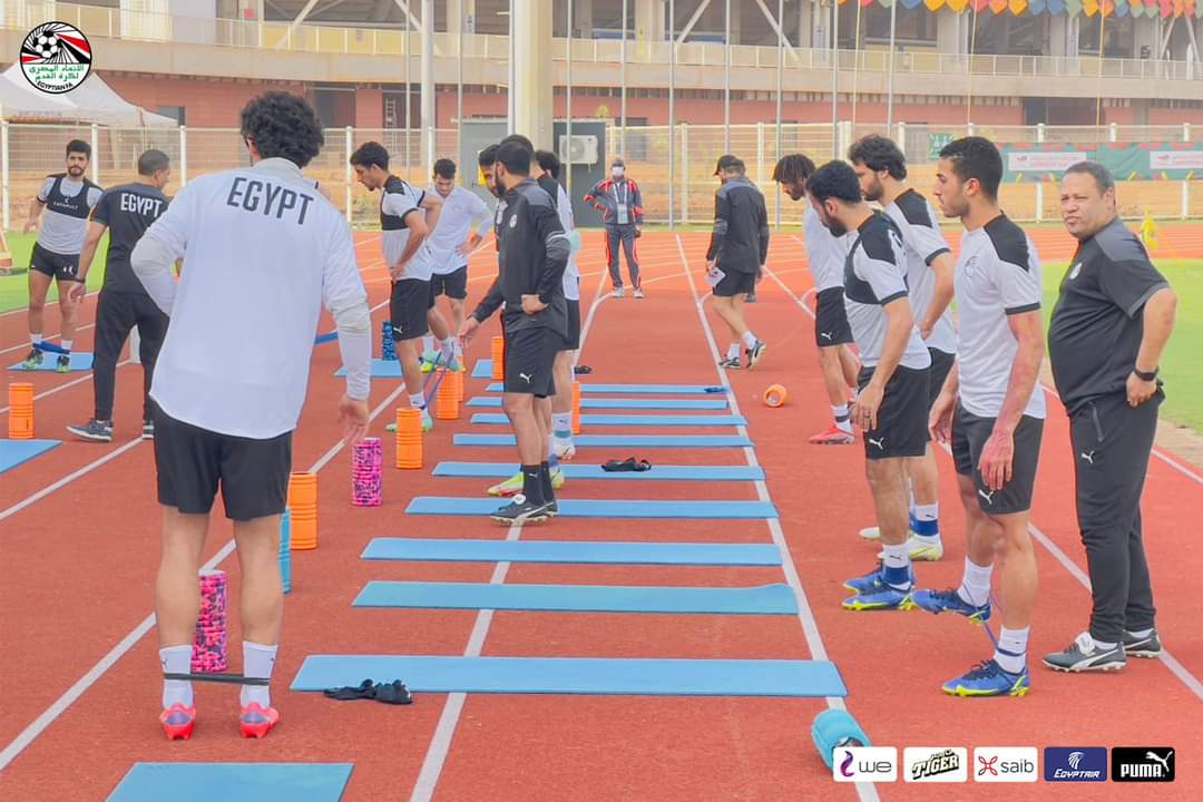 منتخب مصر يواصل استعداداته لمواجهة المغرب في أمم أفريقيا