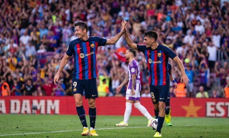 موعد وتفاصيل مباراة برشلونة وريال مايوركا اليوم 1-10-2022 في الدوري الإسباني موعد مباراة برشلونة وريال مايوركا