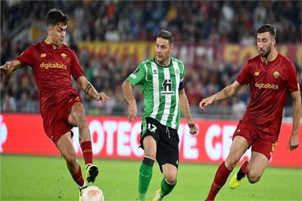 موعد وتفاصيل مباراة ريال بيتيس وروما اليوم 13-10-2022 في الدوري الأوروبي موعد وتفاصيل مباراة ريال بيتيس وروما اليوم 13-10-2022 في الدوري الأوروبي