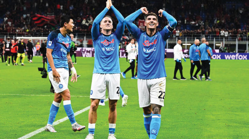 موعد وتفاصيل مباراة أياكس ونابولي اليوم 4-10-2022 في دوري أبطال أوروبا موعد مباراة أياكس ونابولي