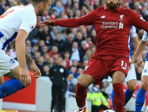 ما هو موعد مباراة ليفربول أمام نظيره برايتون ؟