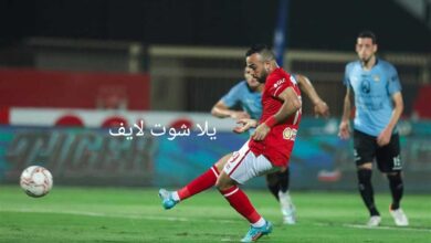 موعد مباراة الأهلي أمام غزل المحلة في الدوري المصري