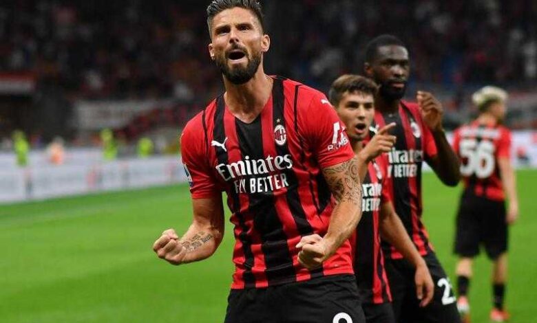 ميلان ينتصر علي هيلاس فيرونا بهدف نظيف في الدوري الإيطالي ميلان