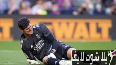 رسمياً.. إصابة كورتوا بالرباط الصليبي وغيابه موسم كامل