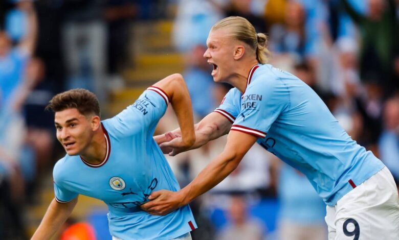 موعد مباراة مانشستر سيتي أمام نيوكاسل يونايتد اليوم 19/8/2023 مانشستر سيتي