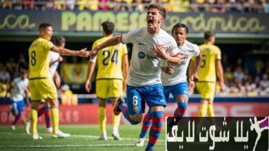 برشلونة ينتصر بصعوبة على فياريال