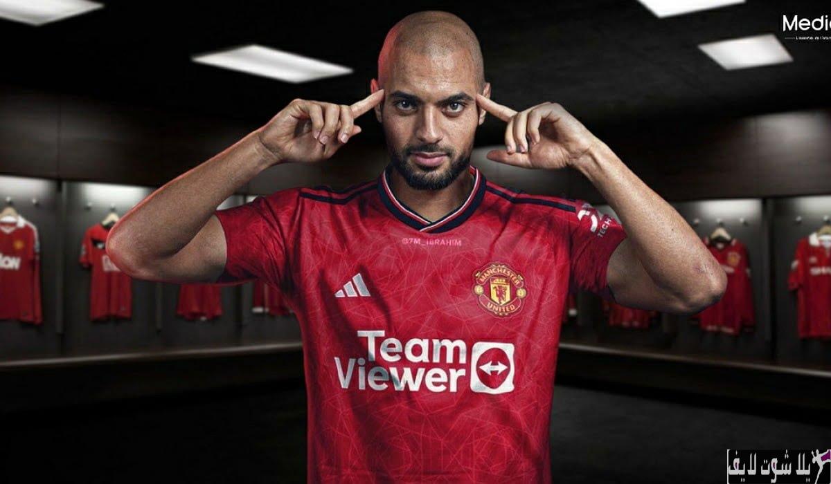 تقديم اللاعب المغربي سفيان أمرابط إلى مانشستر يونايتد تقديم اللاعب المغربي سفيان أمرابط إلى مانشستر يونايتد