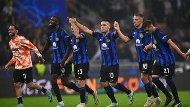 مباراة إنتر ميلان أمام جنوي في الدوري الإيطالي