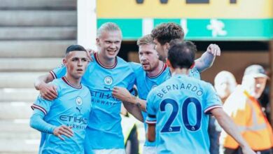 مباراة مانشستر سيتي أمام النجم الاحمر في دوري أبطال أوروبا