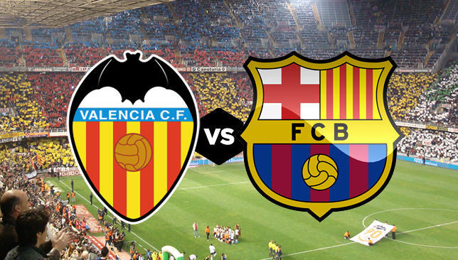 مباراة برشلونة أمام فالنسيا في الدوري الإسباني مباراة برشلونة أمام فالنسيا في الدوري الإسباني