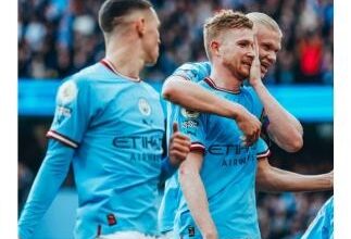 مباراة مانشستر سيتي أمام شيفيلد يونايتد في الدوري الانجليزي