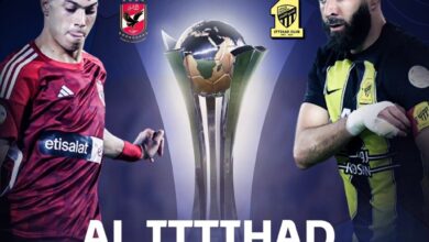 مباراة الأهلي المصري أمام الاتحاد السعودي في ربع نهائي كأس العالم للأندية