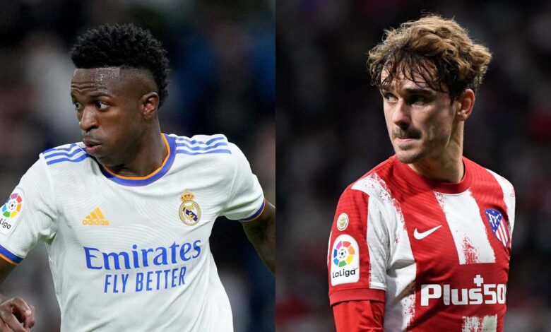 مباراة ريال مدريد أمام أتليتكو مدريد في نصف نهائي كأس السوبر الإسباني مباراة ريال مدريد أمام أتليتكو مدريد في نصف نهائي كأس السوبر الإسباني